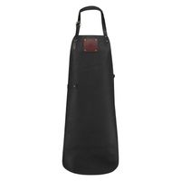 TABLIER CUIR NOIR - Visuel 0